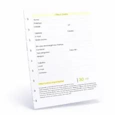 Refil Planner com furo Inteligente