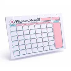 Refil Planner Planejamento Mensal Inteligente