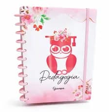 Caderno universitário 10 Matérias Personalizado com Nome