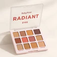 Paleta de Sombras 12 Cores Radiant Eyes Ruby Rose
