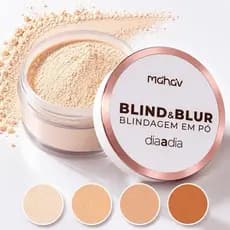 Pó Solto Mahav Blind E Blur Blindagem Controle De Oleosidade Matte 6g