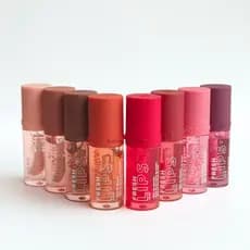 Lip Oil Fresh Lips Ruby Rose Óleo Labial Hidratante Brilho Natural Nutritivo