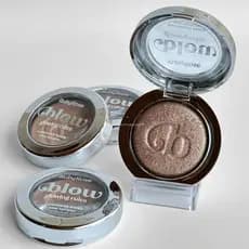 Iluminador Compacto Baked Blow Ruby Rose Glowing Rules Glow Intenso Longa Duração