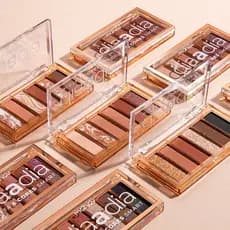 Paleta De Sombras Mahav 6 Cores Matte E Cintilante Alta Pigmentação