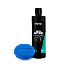 Pneu Pretinho Automotivo Brilho Intenso e Revitalizador Vintex 500ml