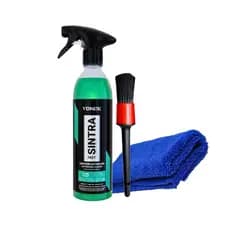 Sintra Fast Vonixx 500ml Limpador Interno Automotivo Bactericida Remove Sujeira Pesada Painel Couro Estofado