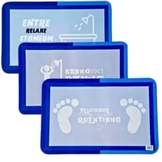 Tapete Banheiro Infantil Antiderrapante 60x40cm – Engraçado, Decorativo e Seguro!