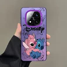 Redmi Note 15 Pro + 5G 14 Note15 5G Stitch Casal Série Bonito Caso De Telefone Capa Protetora De Cor Sólida