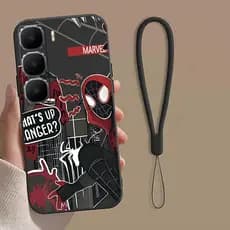 infinix Hot 60 Pro + 60i Hot50 50 5G 50 Marvel Homem-Aranha Gráfico Capa De Silicone Ajuste Preciso Caso Líquido