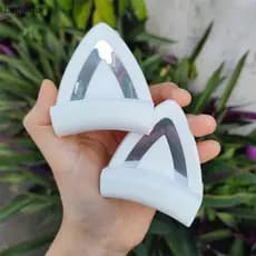 Luguafu 2 Pçs Fones De Ouvido Acessórios Orelha Para Fone Jogos Acessório Estéreo Decoração Leve Silicone Pingente BR