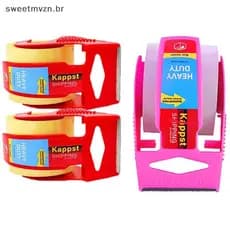 sweetmvzn 1 Conjunto Cortador De Fita Transparente De Paaging Resistente Com Dispensador Para Envio De Pintura Clara E S