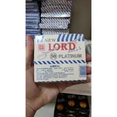 Cartela de Lamina De Barbear Profissional Lord  Com 50 Unidades
