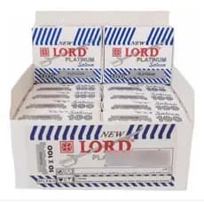 Lord Platinum Lâminas Cortadinha 1.000 meia lâminas