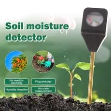Glowingbubbles Monitor Portátil De Umidade Do Solo Medidor Teste De Rega De Plantas Flor Em Vaso Ferramenta De Medição S