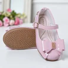 Sapatilha Infantil Menina Casual Verniz Laço Strass Moda Blogueirinha - 20 ao 34