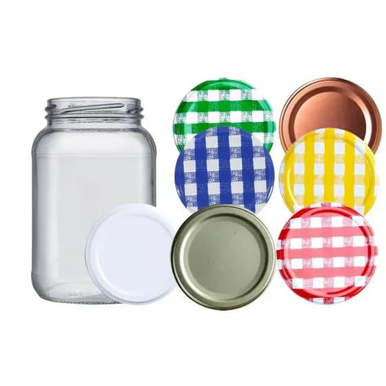 1 Pote De Vidro 600ml - Para Conserva, Geleia, Pote de Bolo, Salada, Compota, Azeitona, Bolo no pote