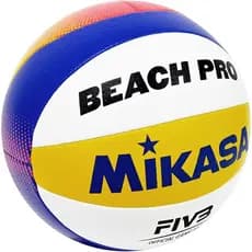 Bola Oficial de Vôlei de Praia Mikasa BV550C - Padrão FIVB
