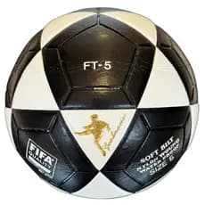 Bola Oficial De Futevôlei e Altinha FT-5 Preto/Branco MKS Envio Imediato.