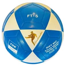 Bola Oficial De Futevôlei e Altinha FT-5 Azul/Branco MKS (ATACADO)
