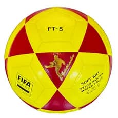 Bola Oficial De Futevôlei e Altinha FT-5 Amarela/Vermelha MKS Envio Imediato.
