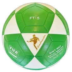 Bola Oficial De Futevôlei e Altinha FT-5 Verde/Branco  Envio Imediato.