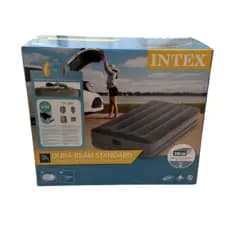 Colchão Inflável Individual Intex Bomba USB Integrada