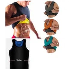 Camiseta Queima Gordura Camisa Exercícios Neoprene Masculino