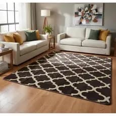 Tapete Costa Oro Pelo Baixo 200x150 Veludo Estampado