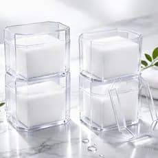 Kit 10 Caixa Estojo Para Relógio Com Almofada Acrílico Transparente Premium Brinde Lembrança Atacado