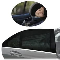 Capa Cortina Proteção Solar Anti Vento Privacidade Mosqueteiro Corta Vento Protecão Olhos Crianças Janela Carro Viagens