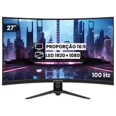 Monitor Gamer Full Hd Para Criadores De Conteudo Com Alto Contraste E Suporte De Montagem Vesa