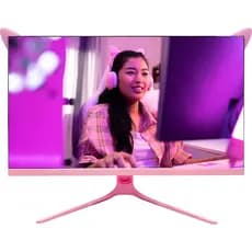 Monitor LED 27" Rosa Desempenho Full HD, 100Hz e 1ms para Jogos, Home Office e Entretenimento