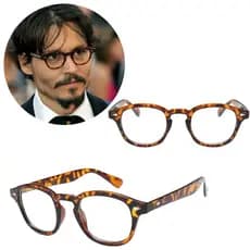 Armação Óculos Masculino Feminino Quadrado Geek 5 Retrô