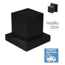 Acabamento Quadrado Para Registro Chuveiro Pressão / Gaveta 1/2 e 3/4 Plástico Padrão Deca - Não Descasca