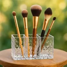 ✨ Porta Pincel Diamante – Organização com Brilho e Estilo!