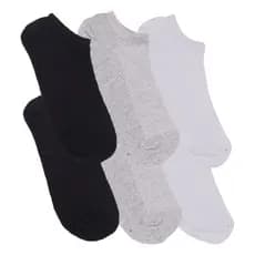 Kit 12 pares de Meia Soquete Masculina Invisível Cano Curto C/ algodão