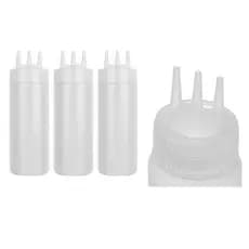 Bisnaga com bico triplo 450ml para molhos