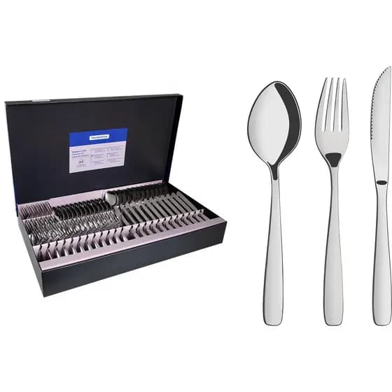 Faqueiro Tramontina Inox C/ Facas P/ Churrasco Amazonas 72 Pç