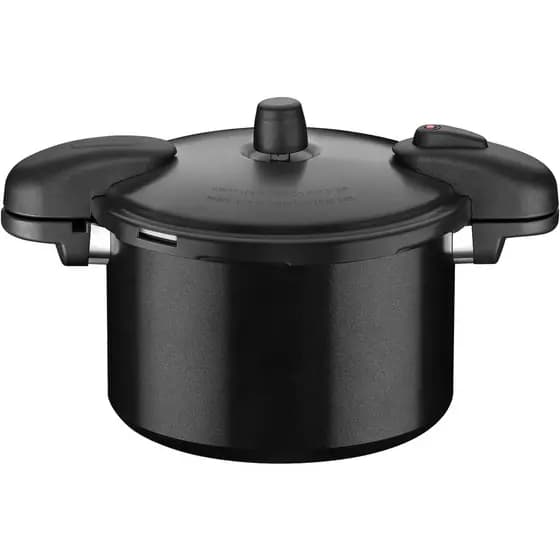Panela de Pressão Tramontina Antiaderente Valência 7L Preto