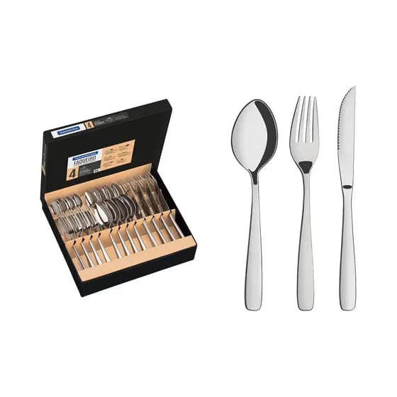 Faqueiro Tramontina Inox C/ Facas P/ Churrasco Amazonas 24 Pç