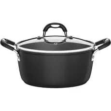 Caçarola Tramontina Antiaderente Mônaco Induction 20cm Preta