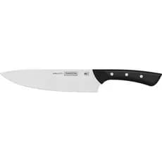 Faca Chefe Tramontina Aço Inox Solutta 8'' Preto