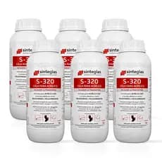 Cola Acrilica Sinteglas S-320 Caixa 6 un.