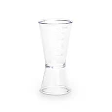 01 Dosador De Bebidas Acrilico Cristal C/ Medidor 50x20ml
