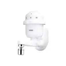 Torneira Elétrica Fame Parede Reta Cozinha 220v 5400w Quente Acabamento Branco Frequência 60 Hz
