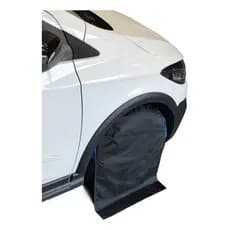 kit  Capas Protetora Roda Pneu  Preto Anti Xixi Cachorro