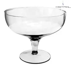 Taça de Vidro Tailândia Grande para Confeitaria 2,8 Litros 23x19cm Mistral Vidros Ref 935