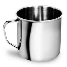 01 Caneca Aço Inox 12x12  Cm 1200ltrs