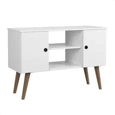 Rack Para Tv 32 39 40 43 Polegadas Com Pés Estilo Retro