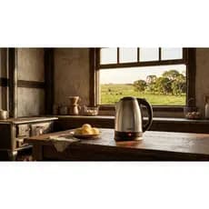 Chaleira Premium Eletrica Inox 1800ml 1500w Rapida Economica Silenciosa 220v